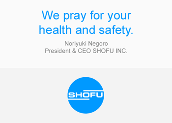 We pray for your health and safety.